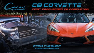 First Procharger C8 Corvette Completed at Cicio Performance [upl. by Laehcim]