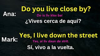 🎙️✨ CONVERSACIÓN EN INGLÉS Y ESPAÑOL 🇪🇸🔥  ¡MEJORA TU VOCABULARIO AHORA 📈🗽 [upl. by Ardnohs]