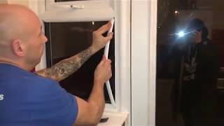 How to replace glass in a double glazed uPVC window [upl. by Garcon953]