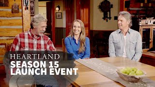 Heartland Season 15 Launch Event [upl. by Epolenep719]