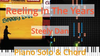 🎹Reeling In The Years Solo amp Chord Steely Dan Synthesia Piano [upl. by Saxon]