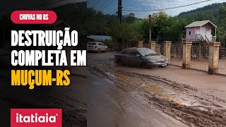 CIDADE DE MUÃ‡UMRS FICA COMPLETAMENTE DESTRUÃDA APÃ“S ENCHENTE DO RIO TAQUARI [upl. by Enirehtacyram]