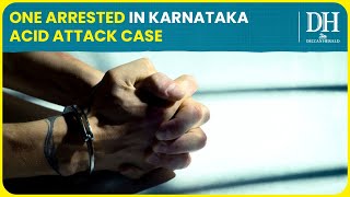 Acid attack in Karnataka leaves three female students with burn injuries one arrested [upl. by Ynattir]