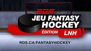 RDS  Jeu Fantasy Hockey LNH [upl. by Lawford695]