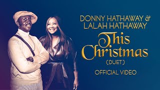 Donny Hathaway amp Lalah Hathaway  This Christmas Duet Official Music Video [upl. by Dru]