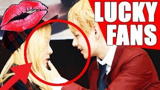 👄 BTS LUCKY FANS  BANGTAN BOYS FAN SERVICE ❤ [upl. by Ylrebnik651]