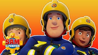 Les pompiers sunissent  Sam le Pompier  Dessin animé pour enfants [upl. by Trub]