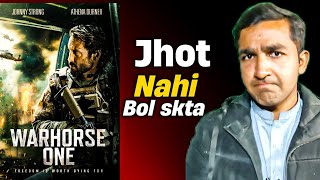 Warhorse One 2023 Movie Review  warhorse one review hindi warhorse one trailer hindi [upl. by Klockau]