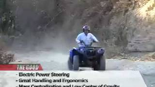 ATV Television Test  2007 Yamaha Grizzly 700 [upl. by Eirruc]