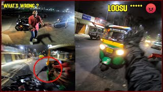 Auto Crashed Into Our Ninja 1000SX  😤  Bangalore Night Life  DracEryx  Enowaytion Plus [upl. by Aenat218]