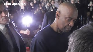 Denzel Washington with french fans  Paris 10 november 2024 avant premiere Gladiator 2 [upl. by Alohs229]