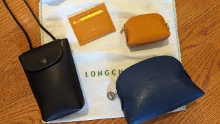 Longchamp Paris gift giving stocking stuffers ideas SLGs [upl. by Goran]