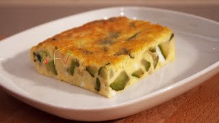 FRITTATA DI ZUCCHINE AL FORNO  Buono Facile Veloce [upl. by Worrell]