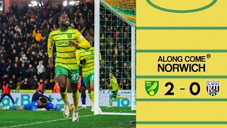 WAGNERBALL Norwich City 20 West Brom  Along Come Norwich [upl. by Jillie692]