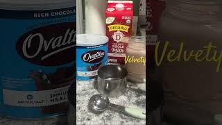 Ovaltine Breakfast drink malt chocolate powder breakfast [upl. by Haleeuqa598]