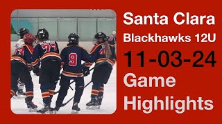 Game Highlights 12U Blackhawks 11324 [upl. by Ibrahim]