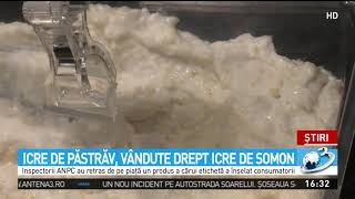 Icre de păstrăv vândute drept icre de somon [upl. by Brom]