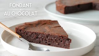 Le FONDANT AU CHOCOLAT  La recette facile du Meilleur Gâteau au Chocolat [upl. by Jarlathus344]