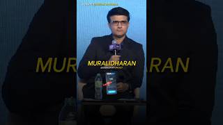 It was difficult to face Muralitharan during 2010 muralidharan souravganguly ganguly cricket [upl. by Nahtnamas745]