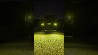 Steerable Jeep Lights with Easy Switch 3 Function Lights Jeep [upl. by Eimmelc]