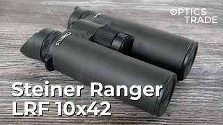 Steiner Ranger LRF 10x42 Rangefinding Binoculars Review  Optics Trade Reviews [upl. by Hewet247]