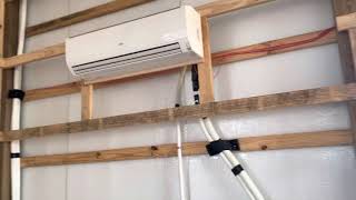 40x60 Pole Barn Part 5 HVAC [upl. by Ruffin]