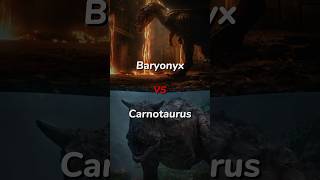 Who will win baryonyx vs carnotaurus [upl. by Airamak]