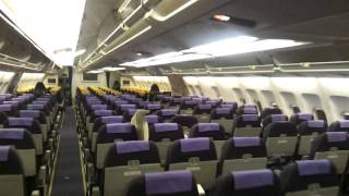 Airbus A300600 inside cabin [upl. by Breban]