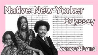 Native New Yorker Odyssey arrangement for concert band [upl. by Anidal]