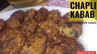 Chapli Kabab RecipeChapli KababChapli Kabab by Traditional Taste with Saima [upl. by Ynnav337]