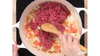 Recette sauce bolognaise en bocaux Le Parfait [upl. by Verlie]