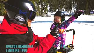 Burton Riglet X SierraatTahoe Family Snowboarding [upl. by Yeffej]