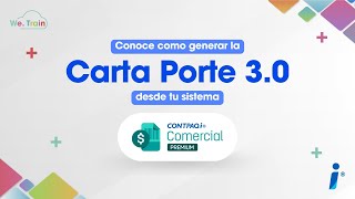 CARTA PORTE 30 en CONTPAQi Comercial Premium 💻🟢 [upl. by Otsuj]