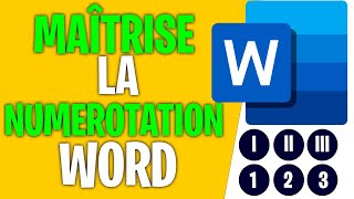 Maitrise la numérotation Word pour un mémoire une thèse ou un rapport de stage parfait [upl. by Fasa]