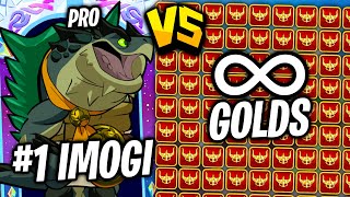 Pro 1 Imugi vs Infinite Golds HOW MANY CAN HE BEAT [upl. by Eirruc]