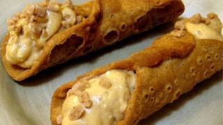 Butterscotch Cannoli Recipe by Laura Vitale [upl. by Nyrok643]