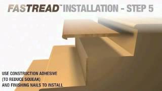 FasTread Replacement Stair Tread [upl. by Euqinwahs]