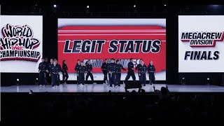 Legit Status  Philippines  MegaCrew Division Gold Medalist  2023 World Hip Hop Dance Championship [upl. by Nylodnew]