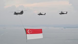 NDP 2023  Plane and Helicopter Flying  Tuoi Singapore [upl. by Aiello113]