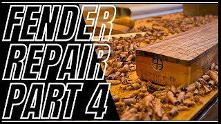 Fender Jaguar Vintage Guitar Repair Restoration Part 4 [upl. by Dream]