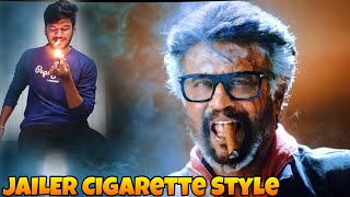 I Did Jailer Climax Rajini Smoking Scene 🤩🤩  Tamil  Viper SJ suntv [upl. by Yellas]