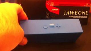 Jawbone Jambox Bluetooth speaker review at CES 2011 [upl. by Mahoney158]