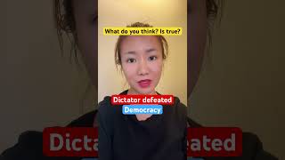 Dictator defeated Democracy dictator defeat democracy kamalaharris donaldtrump [upl. by Onaled144]