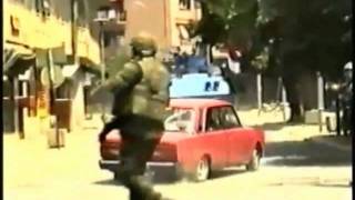 SERB MILITARY WITHDRAWS FROM KOSOVO PRIZREN 1999 [upl. by Fields634]