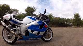 GSXR 750 1999 Gopro [upl. by Yeldah]