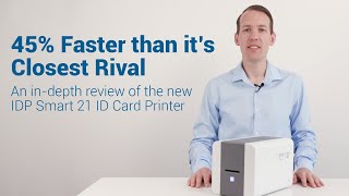 IDP Smart 21 ID Card Printer Review  The cheapest ID card printer on the market [upl. by Idolem]