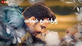 🤩Konja neram odhukki Mudhalvanae vanae vanae song tamil status [upl. by Trotter]