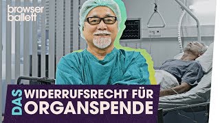 Das Widerrufsrecht für Organspende [upl. by Trula]