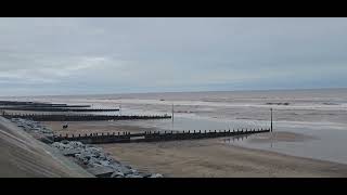 Withernsea South Bay an hour after low tide [upl. by Laekim]