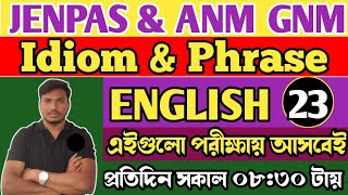 JENPAS amp ANM GNM Preparation II English Class 23 for Jenpas I English for ANM GNM [upl. by Ode]